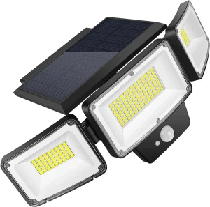 Indoor and Outdoor Solar Wall and Ceiling Lighting System for Garden and Yard