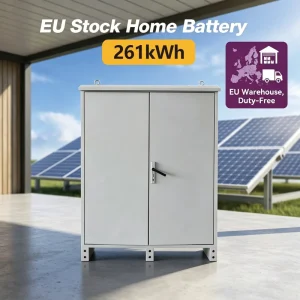 Industrial 128kWh 261kWh Lithium Battery Energy Storage Cabinet BESS Commercial Solar Backup