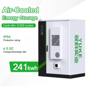 Industrial Air Cooled Pack Battery Storage Cabinet 120kW BESS Hybrid Solar Energy System Off Grid