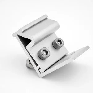 Industrial Aluminium Al6005-T5 Tin Roof Solar Mount Non-Penetrating Anodized Solar Panel Roof Mounting System Hardware