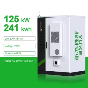 Industrial Commercial IP54 Off Grid Hybrid 241kwh Solar Battery Energy Storage Systems BESS