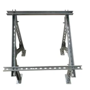 Industrial Commercial Solar Mounting System for Punched Steel Channel Purlin Panel