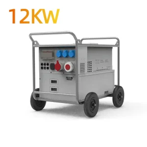 Industrial Grade 12KW Portable Power Station for Construction Site High Capacity Solar Generator for Heavy Duty Power Tools