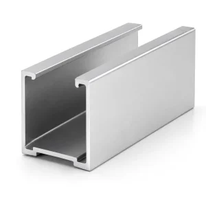 Industrial Grade Anodized Aluminum Solar Rail for Solar Panel Wall Mounting Systems DIY Solar Setups Roofs Carports