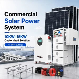 Industrial Home Use Complete Solution Provider Off On-Grid Hybrid Power 10kW 20kW 30kW Commercial Solar Energy System