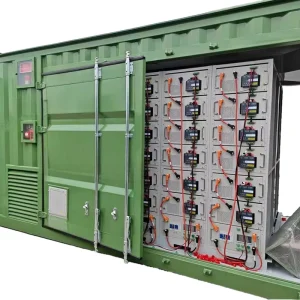 Industrial LiFePO4 Lithium Ion Hybrid Grid Solar Energy Storage System Liquid Cooling IP54 Protection RS-232/CAN/RS485