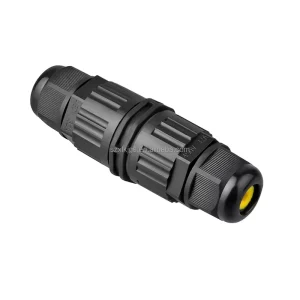 Industrial M16 M20 M25 LED Adapter Cable Outdoor Waterproof Solar Connector T Type IP67 IP68 Automotive Power 2P 3P Copper Nylon