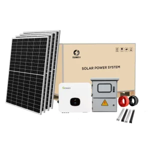 Industrial On-Grid Hybrid Solar Power Station 10kw 20kw 30kw 50kw 70kw 100kw Solar Panel System