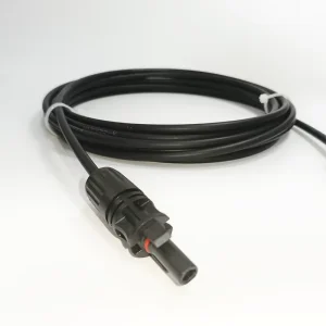 Industrial Tinned Copper Solar Extension Cable for Photovoltaic Power with Male Female Connectors