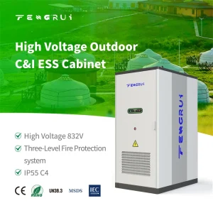 Industrial and Commercial Solar Power Energy Storage System with Lithium Battery