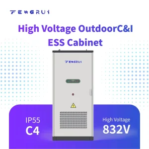 Integrated 261kWh 125kW Commercial and Industrial Battery Energy Storage System BESS for FCR and FFR Grid Services