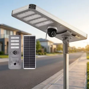 Integrated Solar Monitoring LED Street Lamp Outdoor Waterproof Sensor Camera