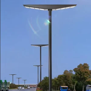 Integrated Solar Street Light LED with Radar Sensor IP66 Waterproof Garden Wall Pathway Outdoor Motion