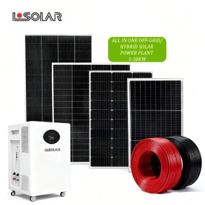Intelligent Hybrid Solar Inverter System Includes All with Battery for Photovoltaic Pane Wall Mounted Low Price