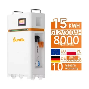 Intelligent LiFePO4 BMS IP65 Ten Year Warranty 8000 Cycle Stackable Hybrid Grid Home Energy
