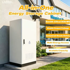 Intelligent Modular 10kw/30kWh All in One Energy Storage Cabinet Smart BMS Seamless Overload Protection for 24h Convenience Store