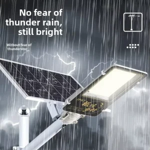 Intelligent Solar Split-Type LED Road Street Light IP65 Waterproof Time-Controlled Remote DC Power Supply Die-Cast Aluminum