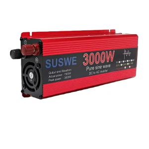 Inverter 12V 24V to 110V 220V DC to AC Solar Inverter 3000w Off Grid Pure Sine Wave Power Inverter