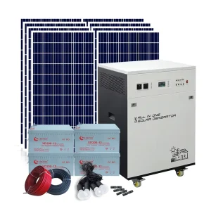 Inverter 5kw Solar Energy Power System Solar Panel Set 5000w System for Home IP65 Outdoor Solar Energy System