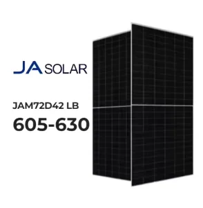 JA Bifacial Solar Module Double-glass 635W 630W 640W N-Type Half Cell Photovoltaic Panel