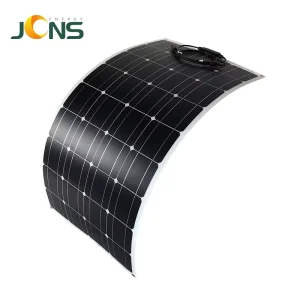 JCNS Flexible Solar Panel 200w Waterproof Monocrystalline PV Thin Film Solar Panel Efficiency Cells for Car RV Outdoor