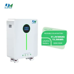 JM Factory Customized 300Ah 314Ah Home Lithium Energy Storage Battery 51.2V 15kWh 16kWh BESS Solar Battery Energy Storage System
