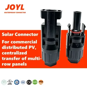 JOYL for Solar Connector 50A Male Female Nylon for 2.5mm 4mm 6mm PV Wire Solar Power System Compatible with All Solar Panels