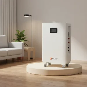 JR-DCX330 51.2V 330Ah LiFePO4 Battery 15kWh Grade Solar Hybrid Grid Inverter Home Use Split Stackable BMS CAN IP65 10000+