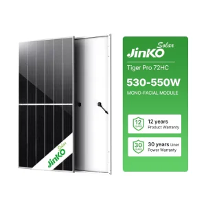 Jinko Factory Solar Panel Bifacial Module Solar Cell 540w Monocristaline Sun Panel Solar Panels