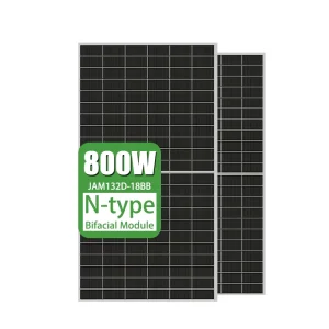 Jinsun 770W 780W 800W HJT Bifacial Solar Panel High Efficiency Photovoltaic Module For Commercial Solar Projects