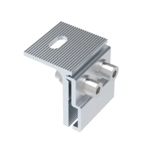 K10449-001 Solar Panel Rack System Stand Seam Tin Roof Aluminum Anodized Surface Quick Installation Mounting Bracket