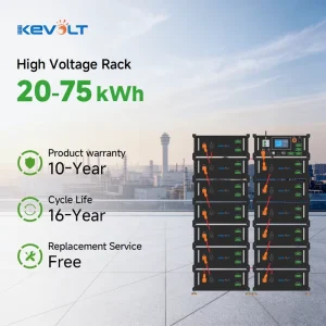 KEVOLT Solar Energy Storage Battery 20kWh 25kWh 30kWh High Voltage Lithium Battery Pack for Solar Energy System