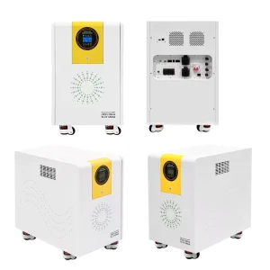 Kingconn All In One Hybrid Solar Inverter 12Kw 32Kwh 51.2V LiFePO4 Battery Home Energy Storage System