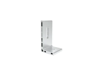 L Feet Solar Panel Mounting Accessories Metal Roof PV Easy Installation Anodize Aluminum High Durability