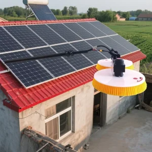 LD-M3 Photovoltaic Cleaning Equipment Waterproof Solar Panel Cleaning Brush for Roof Cleaning