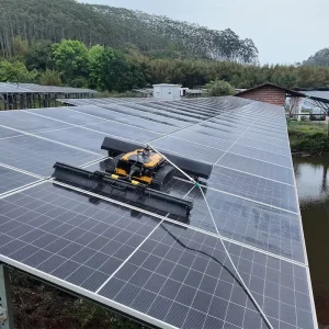 LD-X6 PRO Automatic Solar Panel Cleaning Robot Kit with Cleaning Brushes