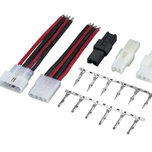 LED Wiring Harness Ring Terminal ISO9001 Factory Annealed Copper 220V 24AWG for Solar Panel Heat Shrink Sealed