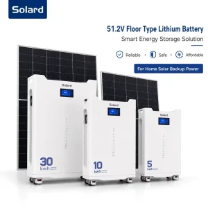 LFP Solar High Capacity Stackable off Grid Energy Station WIFI Smart Monitoring 32kWh Home Energy Storage Battery ESS