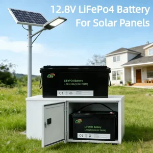 LFP12100 Lightweight LiFePO4 Storage Batteries 12.8V 50-400Ah BMS Protected Solar Battery Cell
