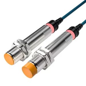 LM8 LM12 LM18 LM30 Three Wire PNP NPN NO Inductive Sensor Proximity Switch with 2MM 4MM Sensing Distance DC10 36V Metal Switch