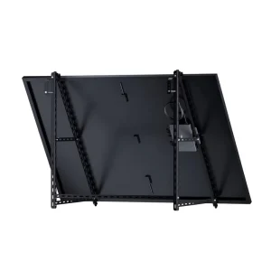 LOXENY JJF ESK800 Pro 800W No Assembly Solar System 2*450W Monocrystalline Panels Micro Inverter Foldable Bracket Plug Play IP67