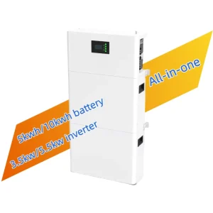 Large All in One Solar Energy System for Home Use 51.2V 5KWH 10KWH Inverter IP55 Lithium Battery (100ah 200ah) Certified MSDS