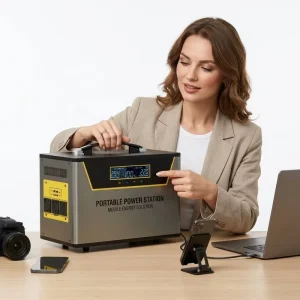 Large Capacity 3000Wh LiFePO4 Battery Portable Power Station Outdoor Camping Self Driving Tours Live Streaming Car Mounted Stall