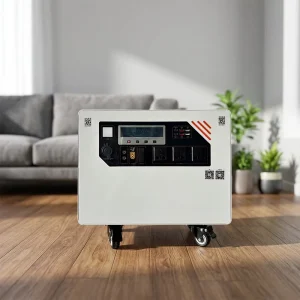 Large-Capacity Portable LiFePO4 Solar Power Station with 24V Battery for Outdoor Use