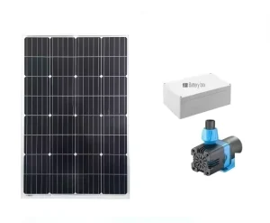 Large Outdoor Solar Submersible Pump for Fish Pond Rockery Waterfall Fountain High-Head High-Flow Oxygenated Filter Liquid