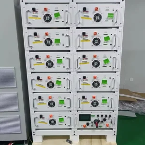 Large Power Three Phase Hybrid PV System High Voltage Rack LiFePO4 Battery for Industrial Backup Power Supply