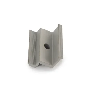 Leading Technology Solar Photovoltaic Bracket Accessories Solar Panel Standing Clamp Rail