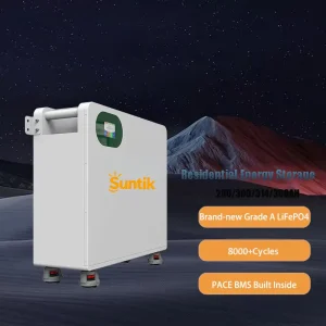 LiFePO4 51.2V 10kWh Stackable Rack-Mounted Split Off-Grid Hybrid Grid Home Appliances BMS AC Output CAN/WiFi IP65