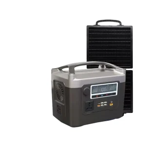 LiFePO4 AC DC Output Solar Generator 600W Household Energy Storage System ABS Portable Power Station