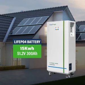 LiFePO4 Battery 48V 280Ah 15.36KWh Solar Energy System Split CAN Communication Wall-Mounted Movable Lithium